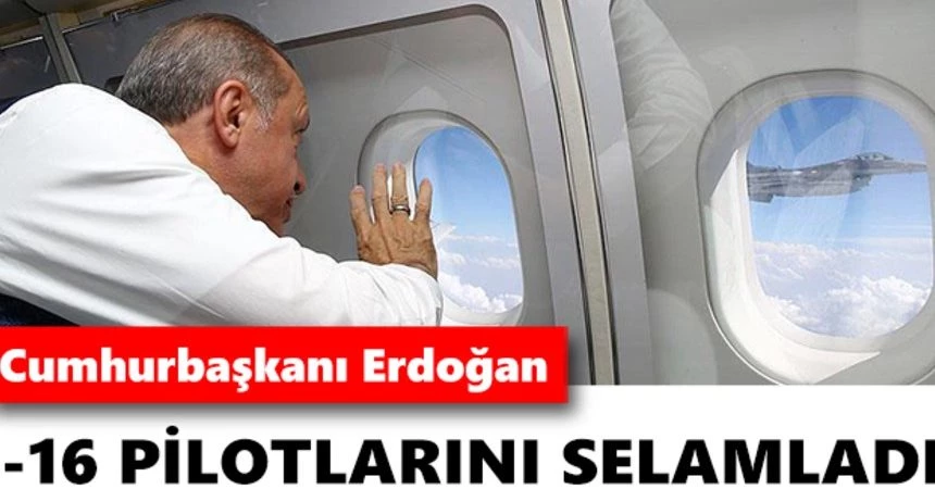 Ο Ερντογάν αντιγράφει Πούτιν – Ο… Σουλτάνος χαιρετάει τους τούρκους πιλότους που τον συνοδεύουν – Βίντεο